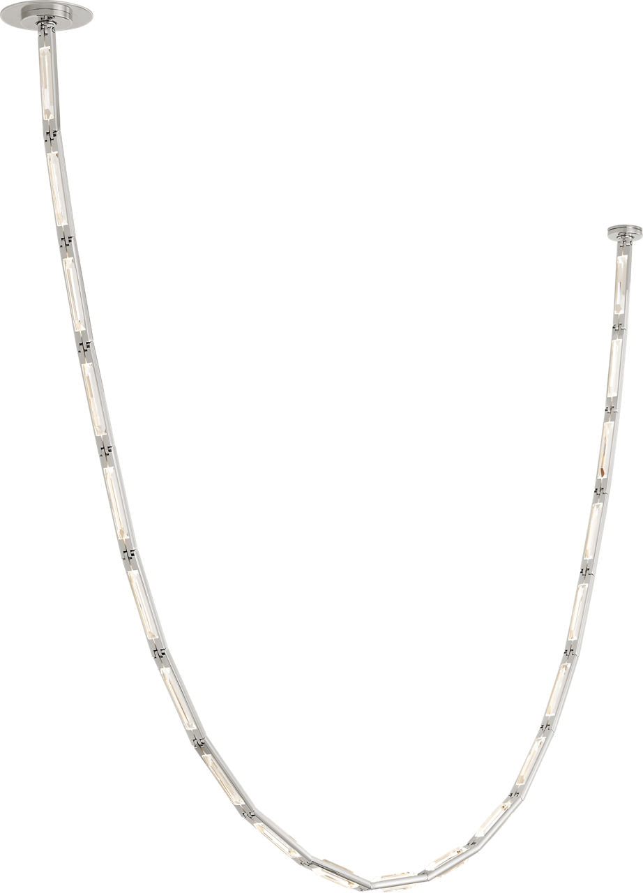 Catena 103 Chandelier | Polished Nickel 3000K Remote 277V
