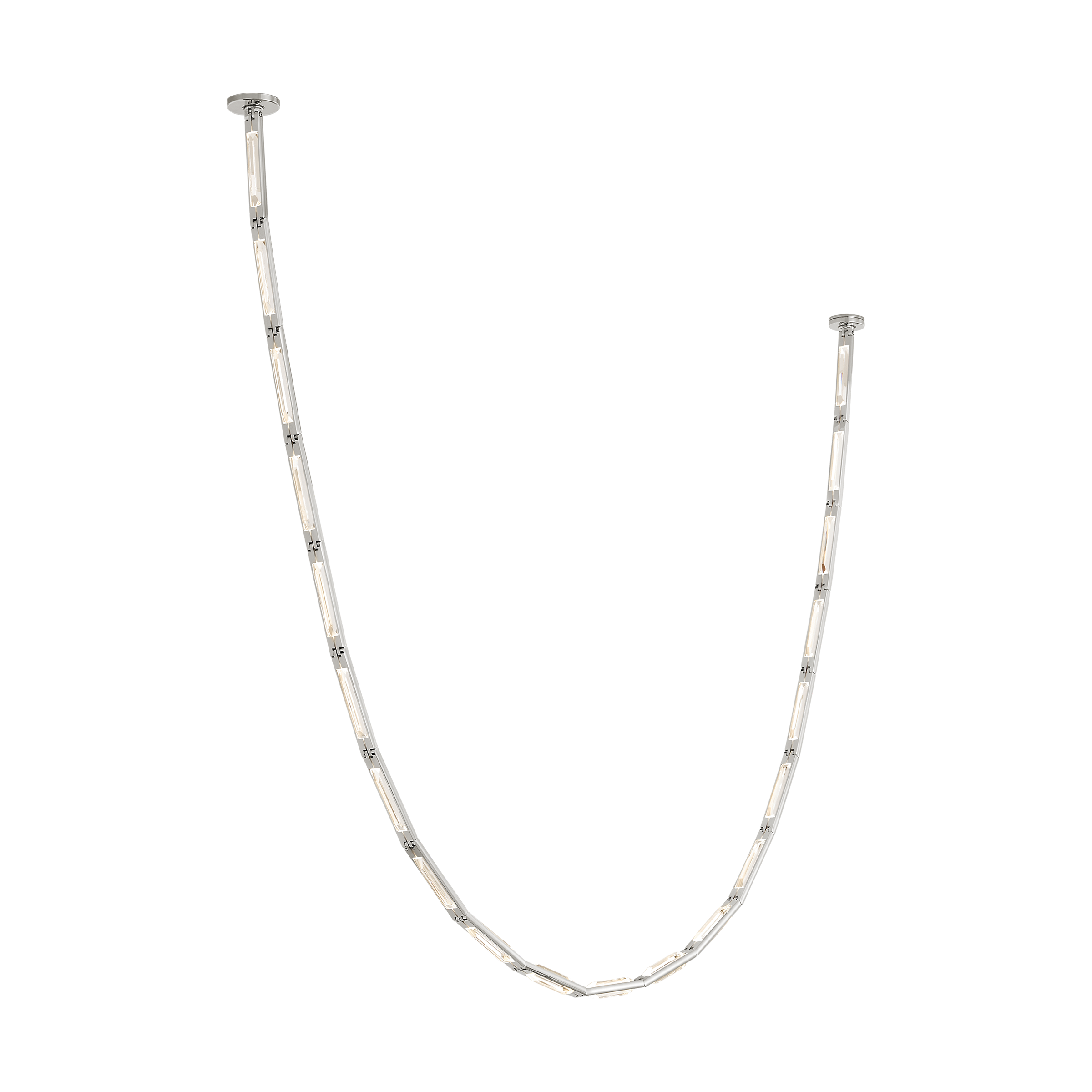 Catena 103 Chandelier | Polished Nickel 2700K Remote 120V