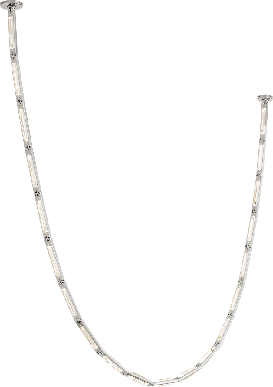Catena 103 Chandelier | Polished Nickel 3000K Surface 120V-277V Universal