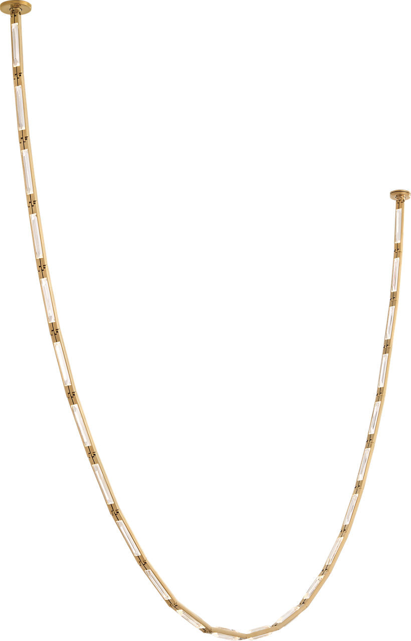 Catena 118 Chandelier | Hand-Rubbed Antique Brass 3000K Remote 277V
