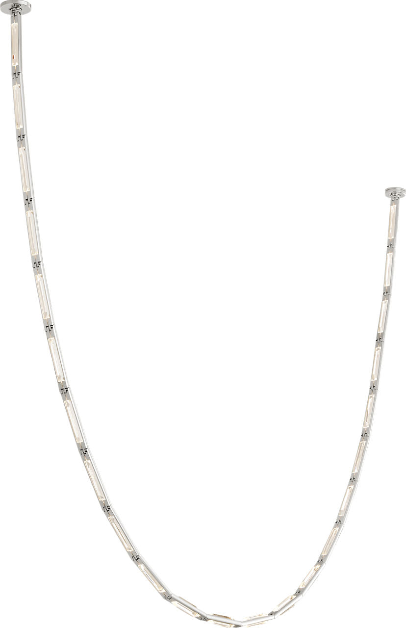 Catena 118 Chandelier | Polished Nickel 2700K Remote 277V