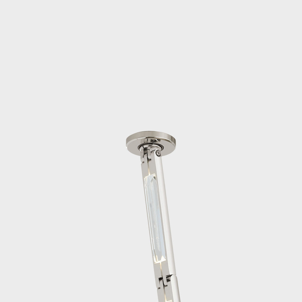 Catena 118 Chandelier | Polished Nickel 2700K Remote 277V