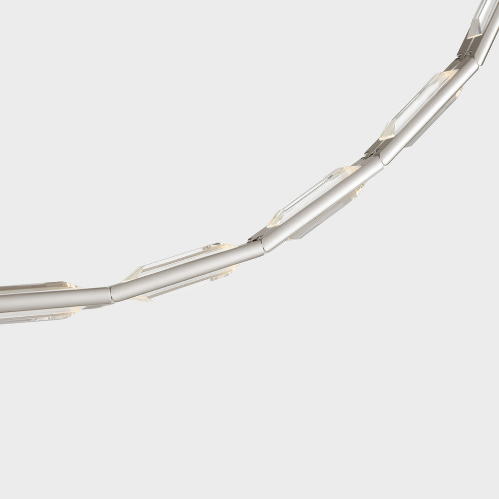 Catena 118 Chandelier | Polished Nickel 3000K Remote 277V