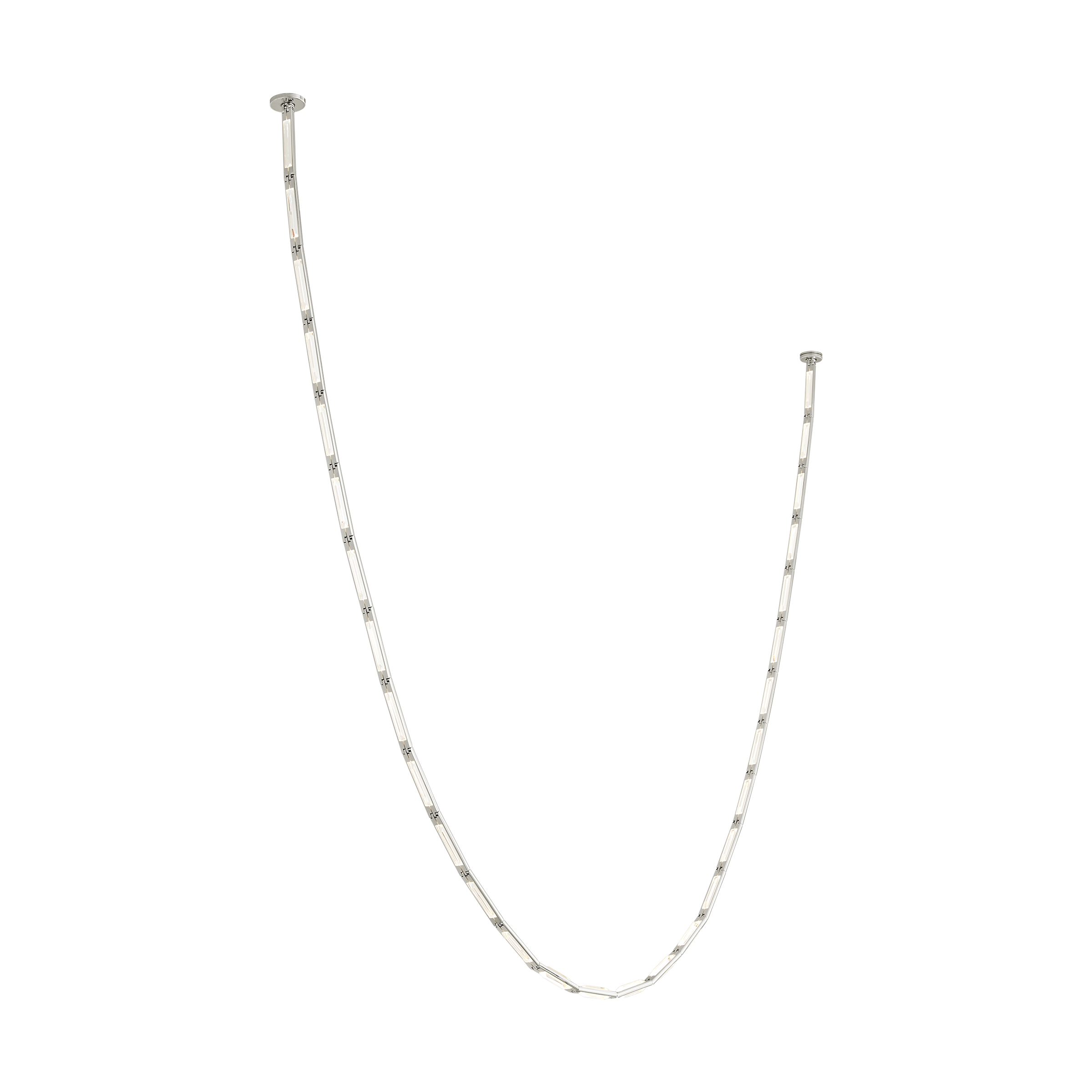 Catena 149 Chandelier | Polished Nickel 2700K Remote 120V