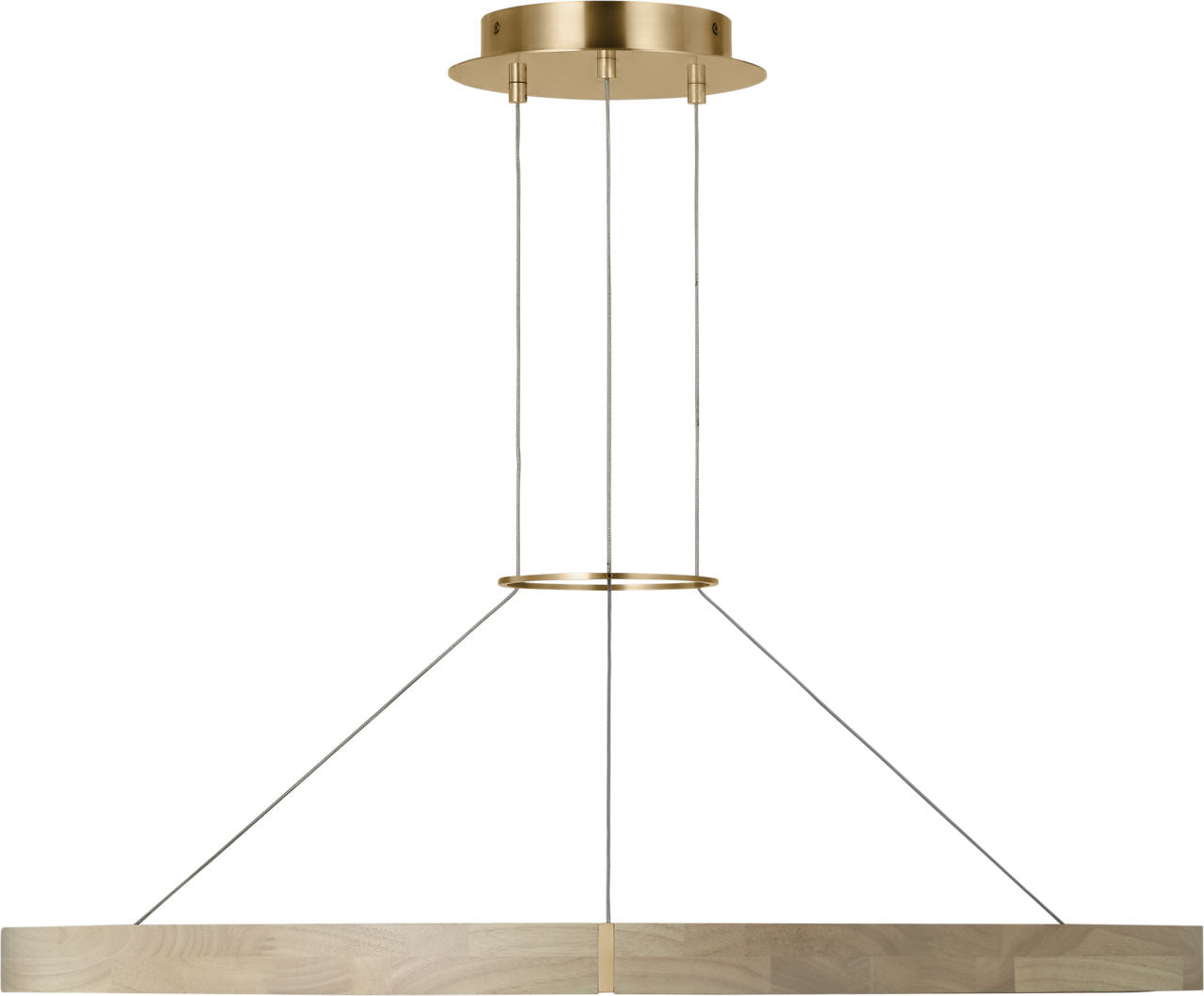Ashok 37 Chandelier hand rubbed antique brass 2700K 90 CRI