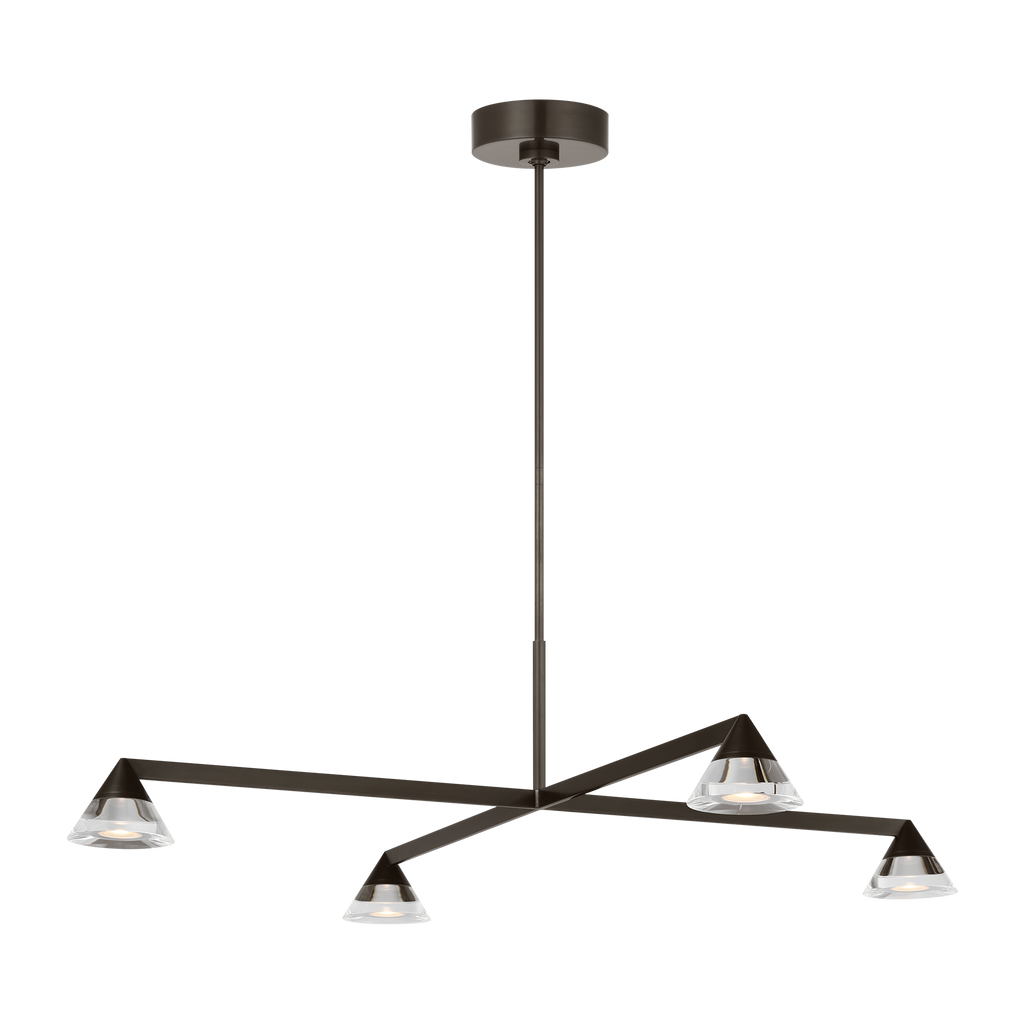 Midrand Crystal 37 Chandelier Bronze 2700K 90 CRI