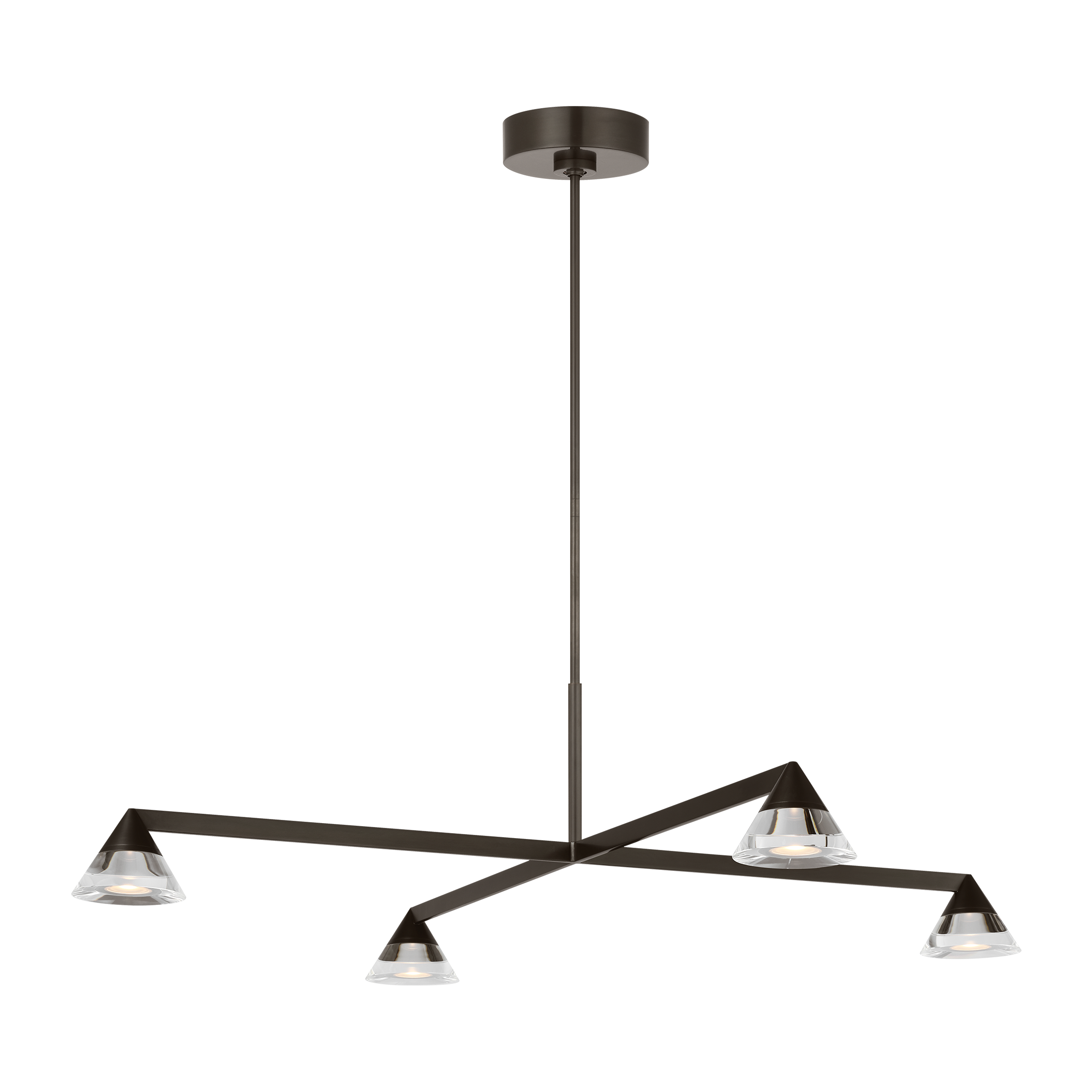 Midrand Crystal 37 Chandelier Bronze 2700K 90 CRI