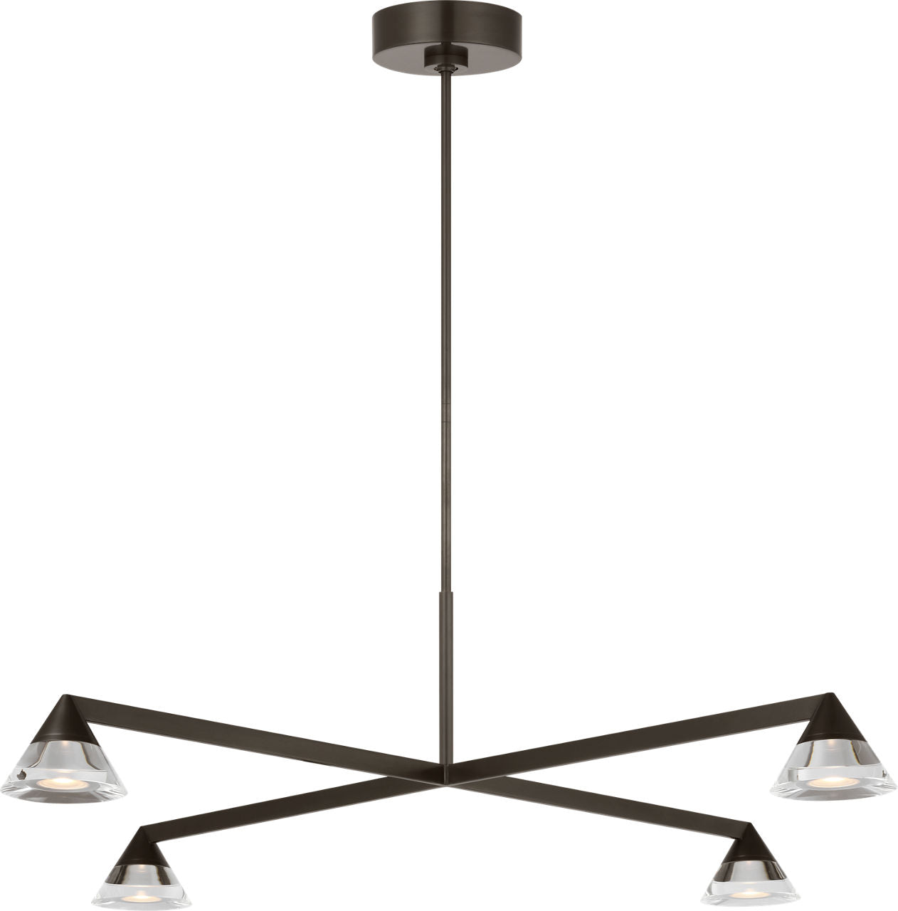 Midrand Crystal 37 Chandelier Bronze 2700K 90 CRI