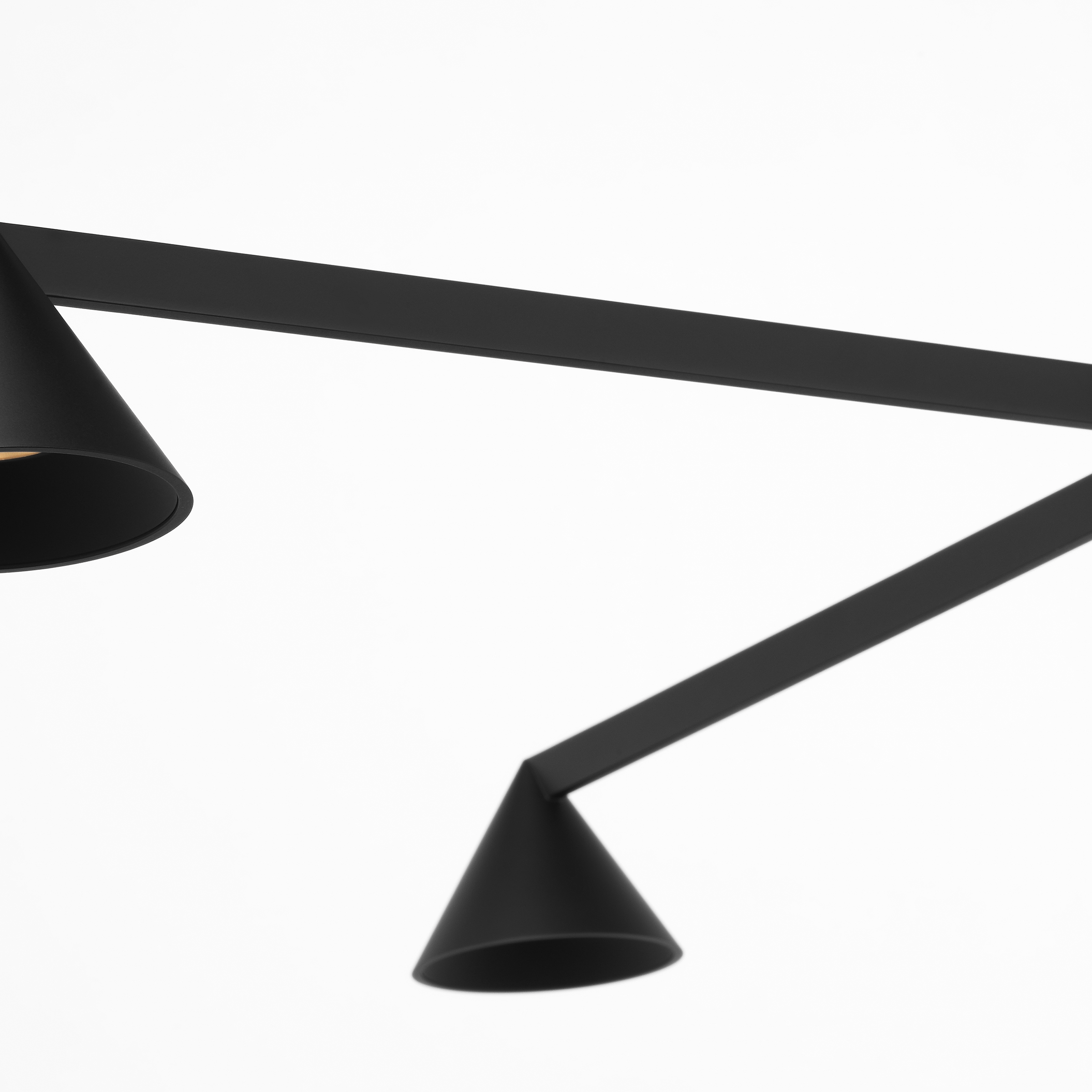 Midrand 37 Chandelier Nightshade Black 2700K 90 CRI