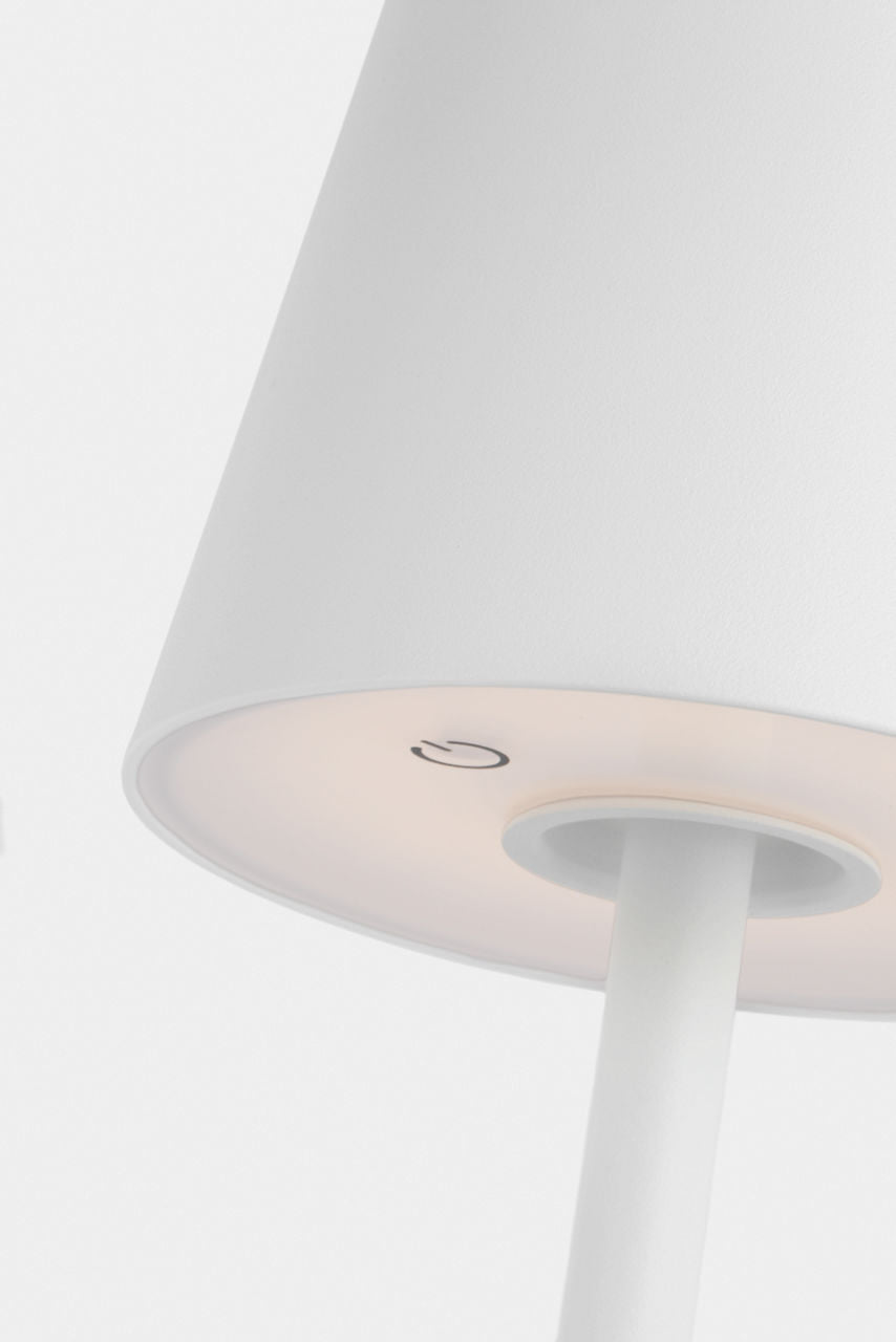 Nevis Medium Rechargeable Floor Lamp Matte White 2700K 90 CRI