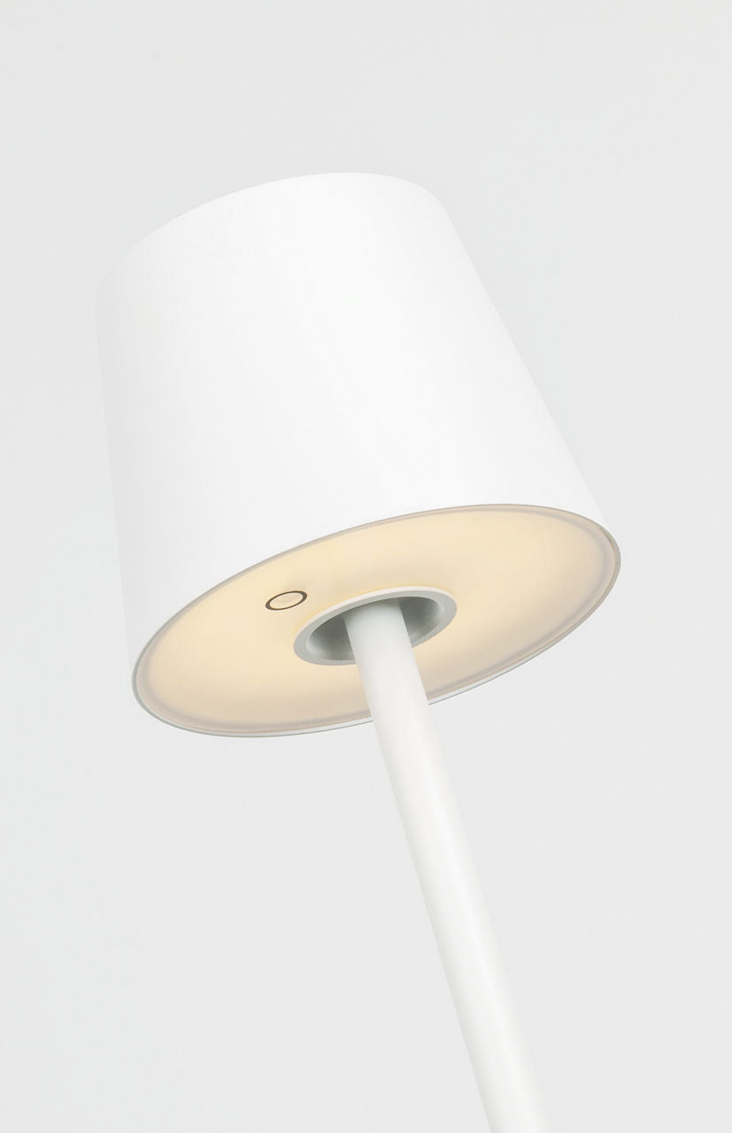Nevis Medium Rechargeable Floor Lamp Matte White 2700K 90 CRI