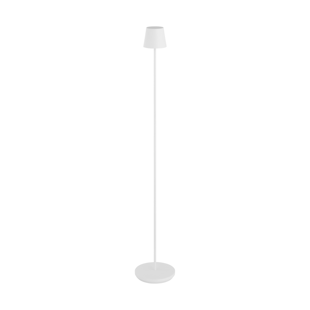 Nevis Medium Rechargeable Floor Lamp Matte White 2700K 90 CRI
