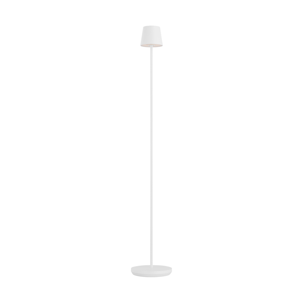 Nevis Medium Rechargeable Floor Lamp Matte White 2700K 90 CRI