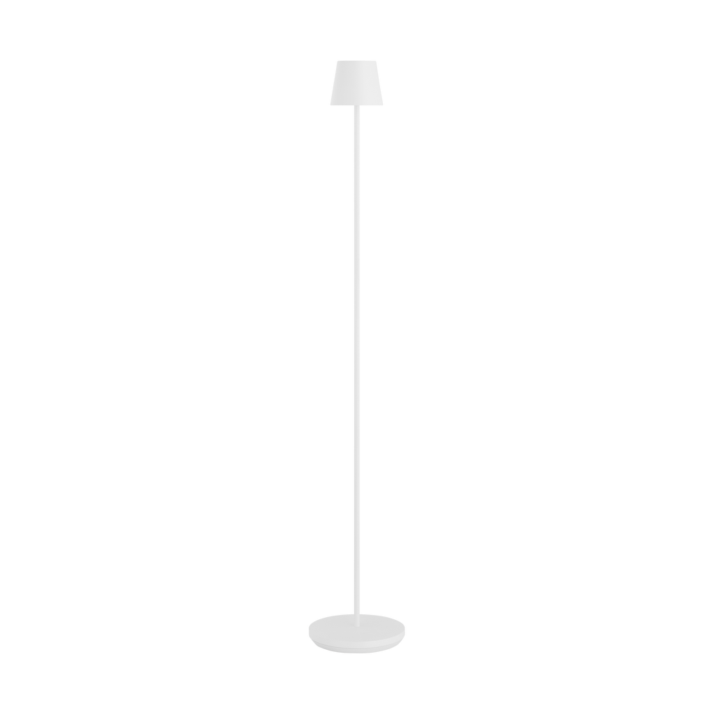 Nevis Medium Rechargeable Floor Lamp Matte White 2700K 90 CRI