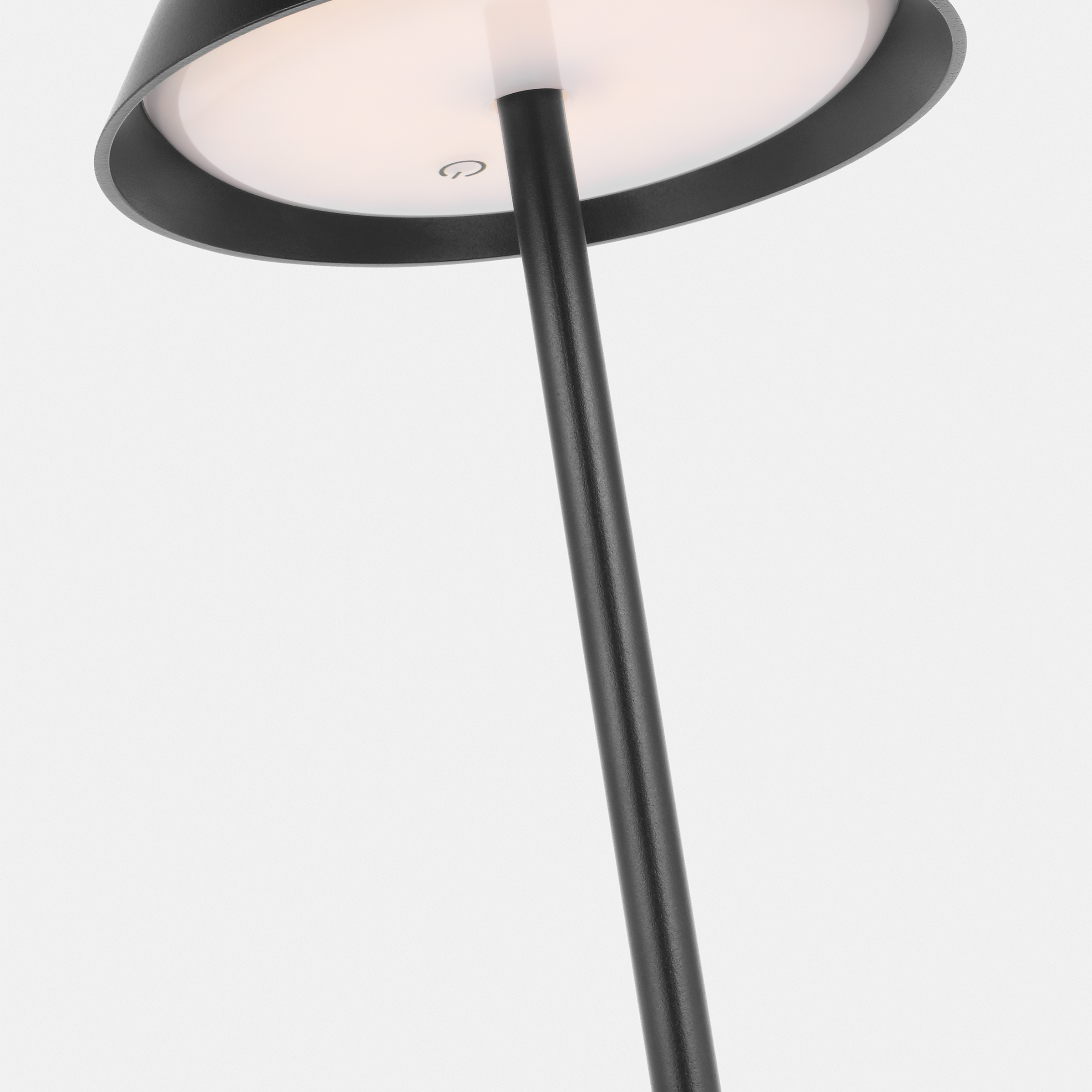 Tepa Medium Rechargeable Floor Lamp Black 2700K 90 CRI
