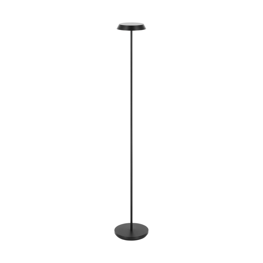 Tepa Medium Rechargeable Floor Lamp Black 2700K 90 CRI
