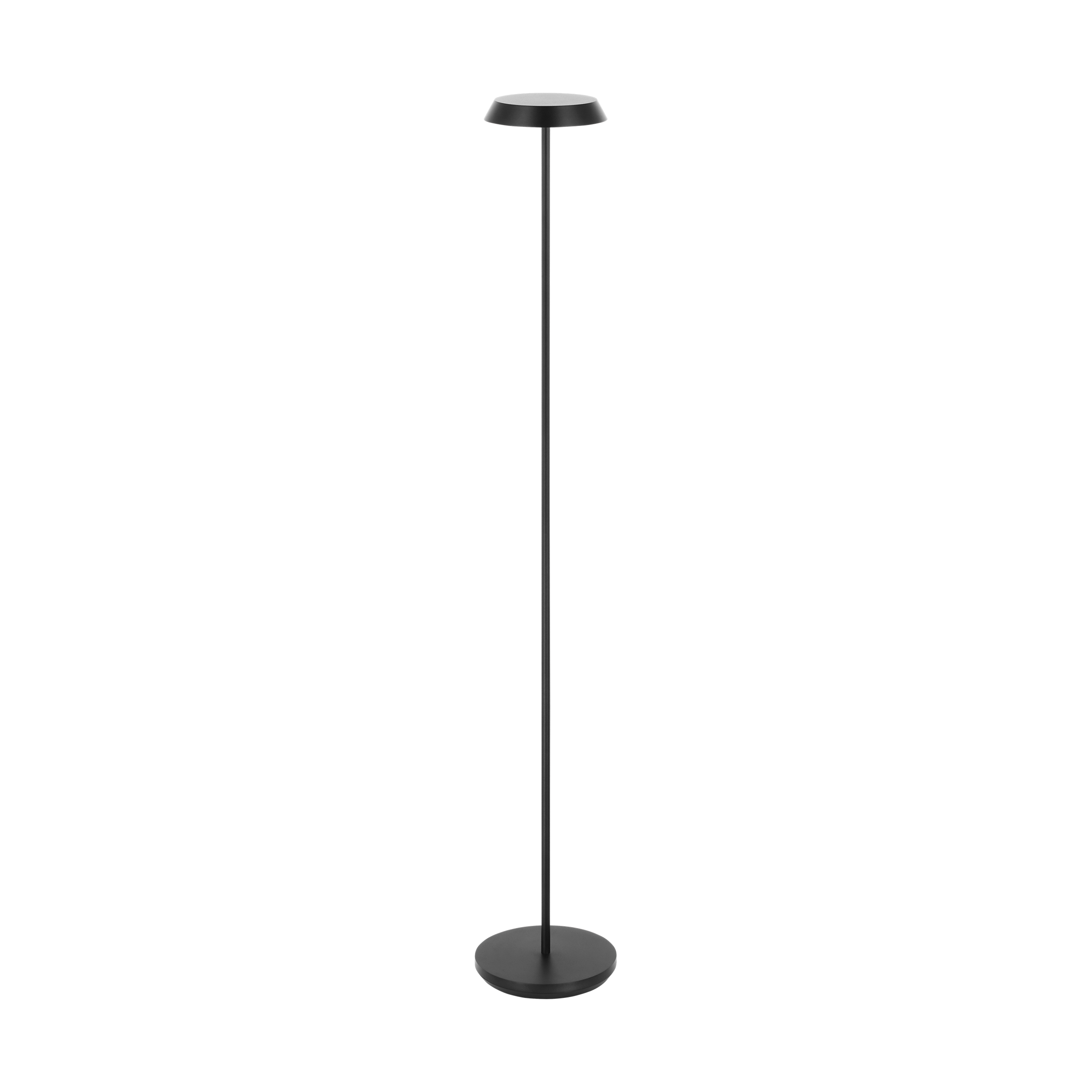 Tepa Medium Rechargeable Floor Lamp Black 2700K 90 CRI