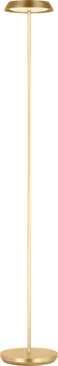 Tepa Medium Rechargeable Floor Lamp hand rubbed antique brass 2700K 90 CRI