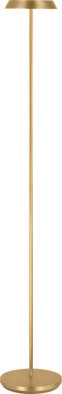 Tepa Medium Rechargeable Floor Lamp hand rubbed antique brass 2700K 90 CRI