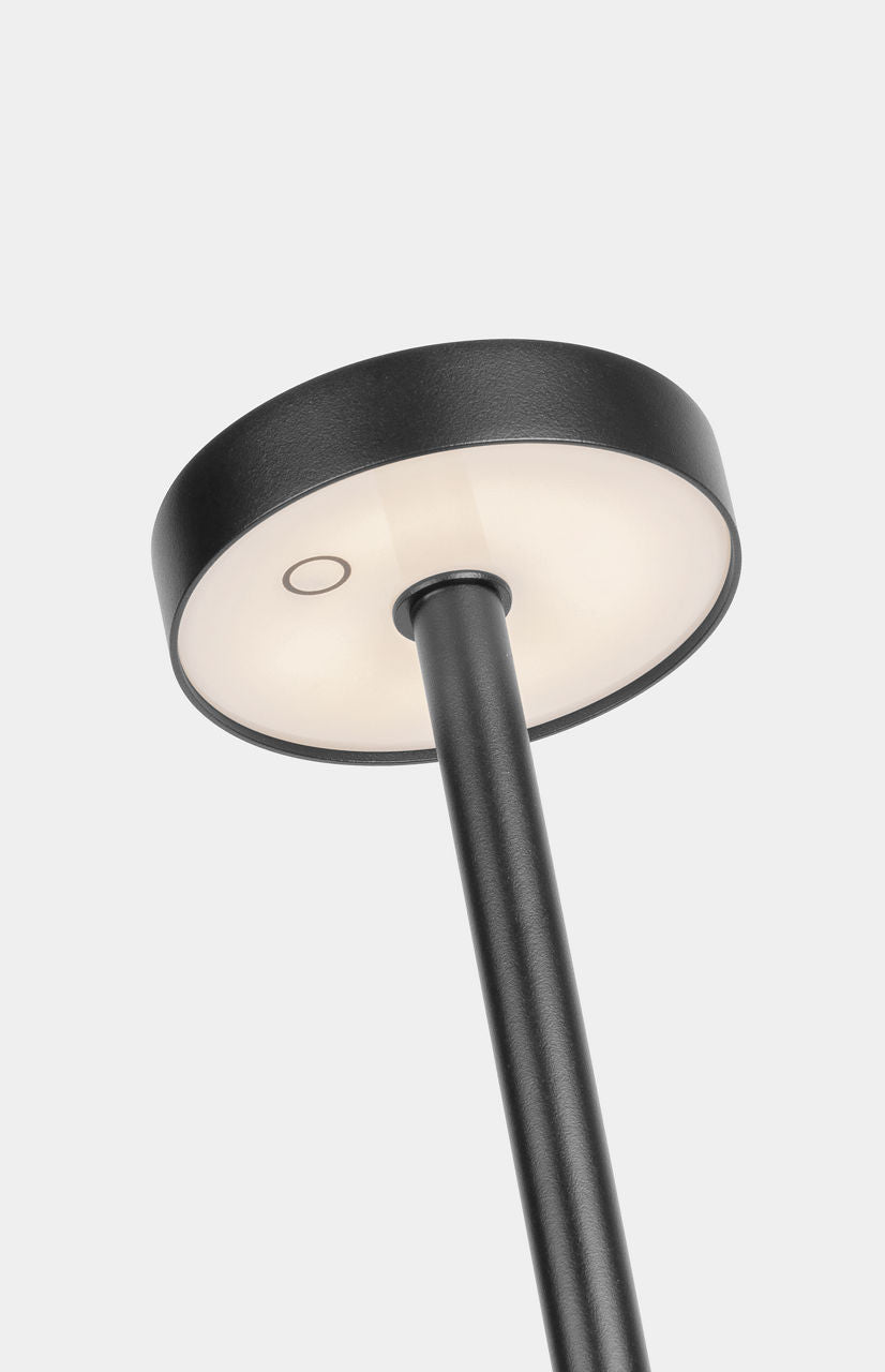 Moneta Medium Rechargeable Floor Lamp Black 2700K 90 CRI
