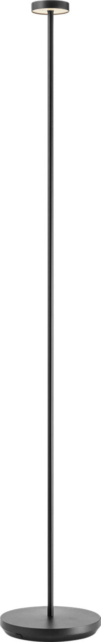 Moneta Medium Rechargeable Floor Lamp Black 2700K 90 CRI