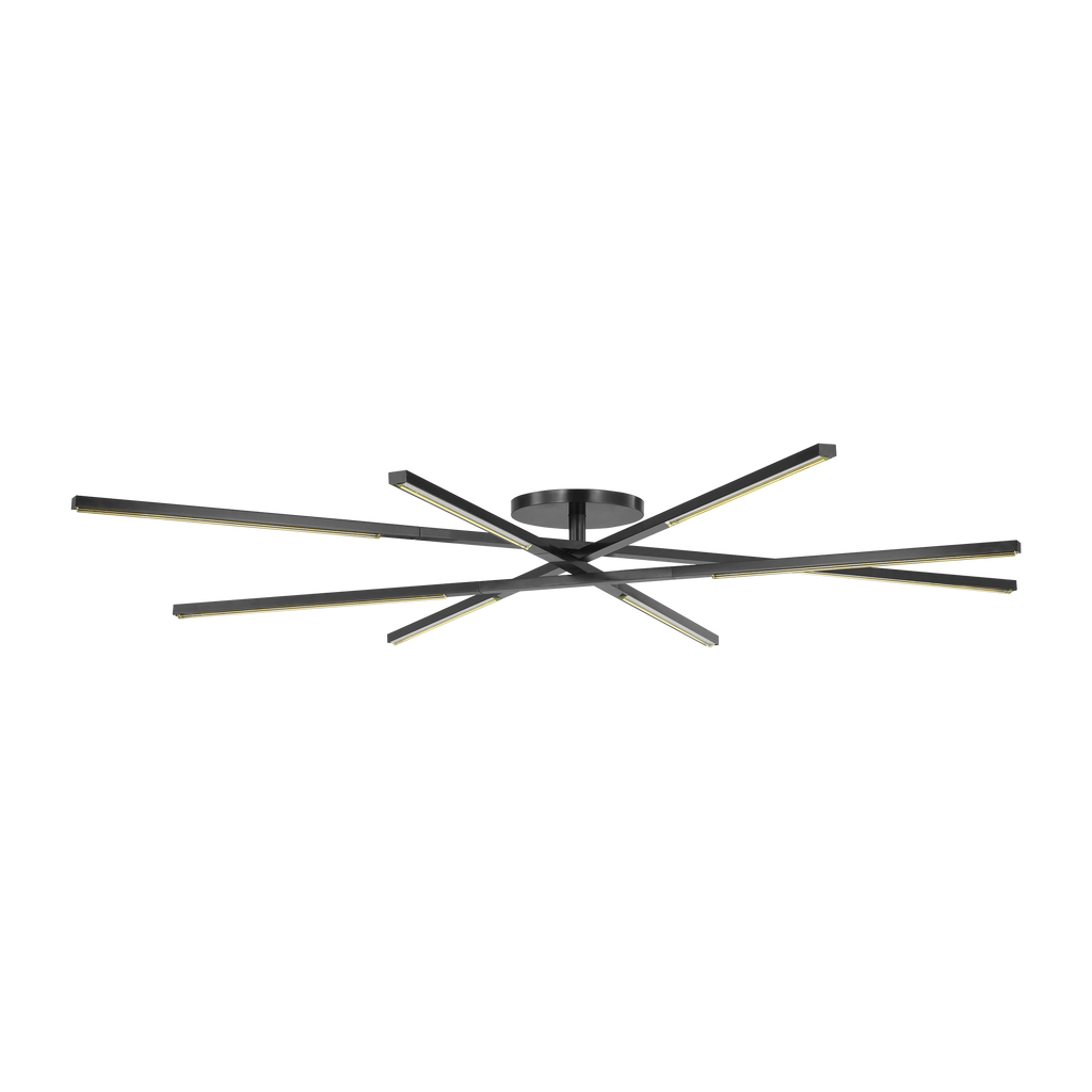 Cityscape X-Grande Flush Clear Crystal Bronze 2700K 90 CRI