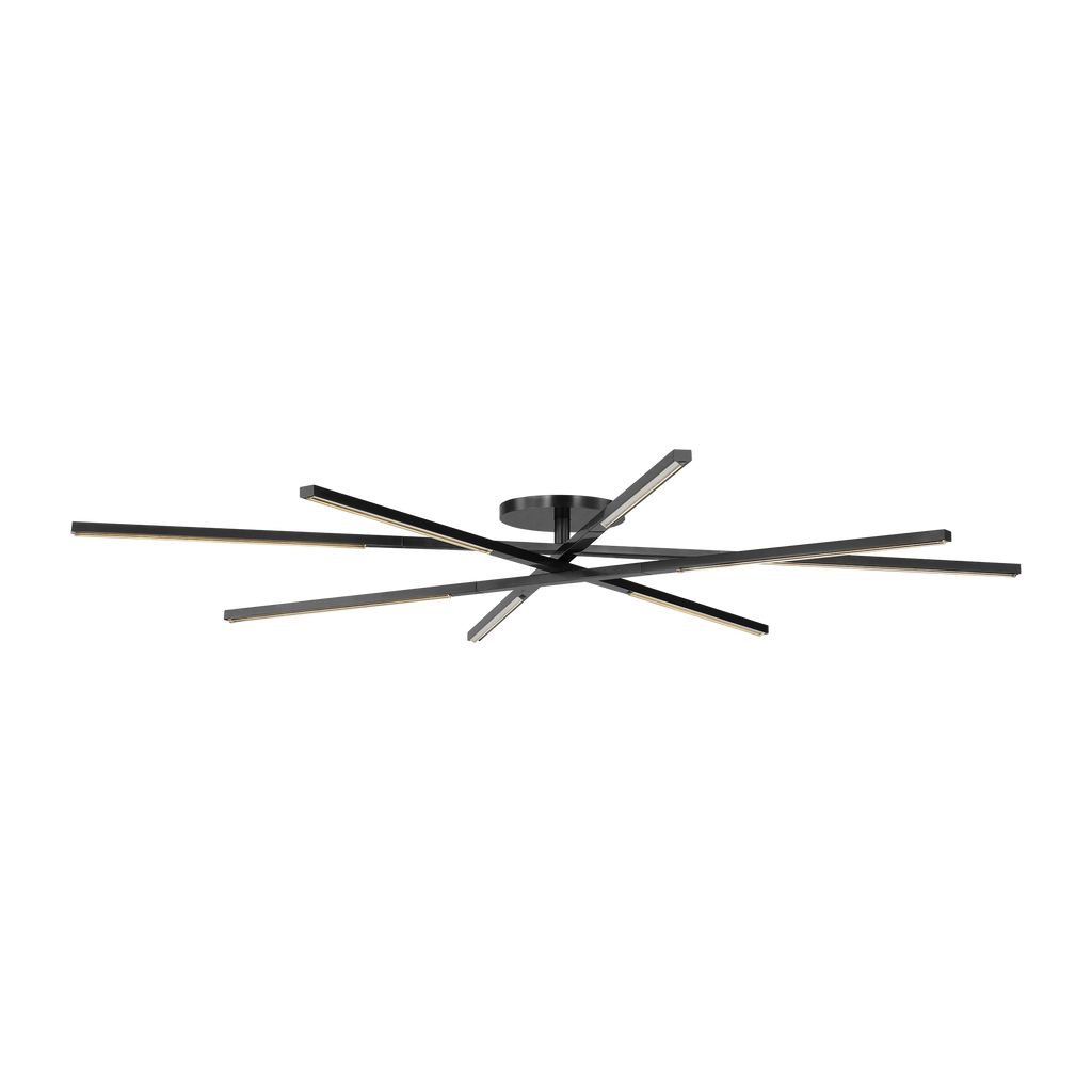 Cityscape X-Grande Flush Clear Crystal Bronze 2700K 90 CRI