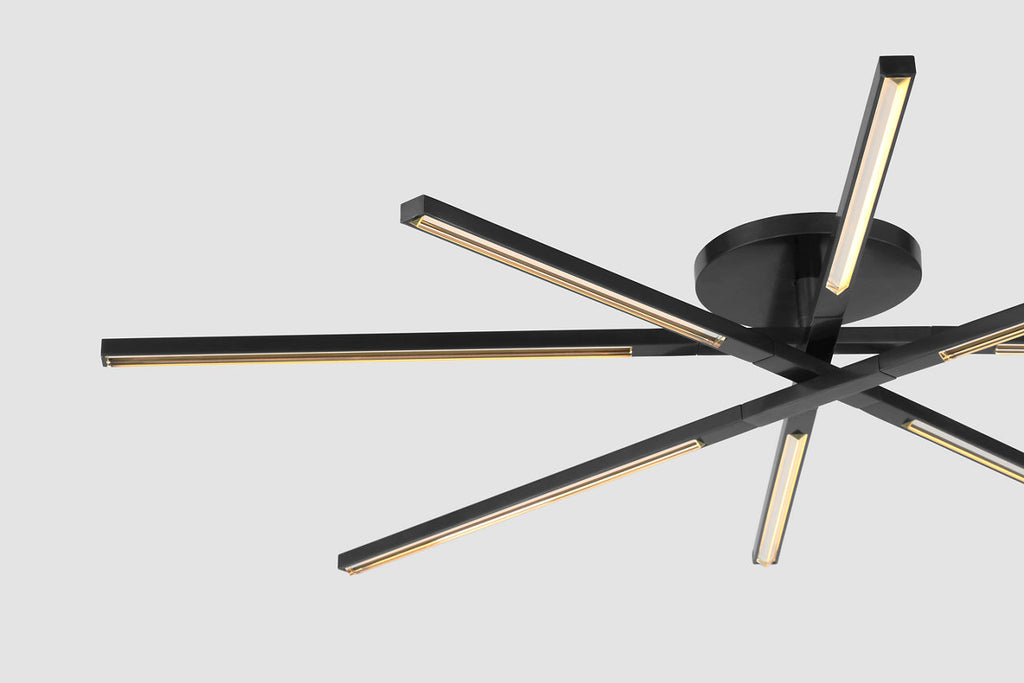 Cityscape Grande Flush Clear Crystal Bronze 2700K 90 CRI