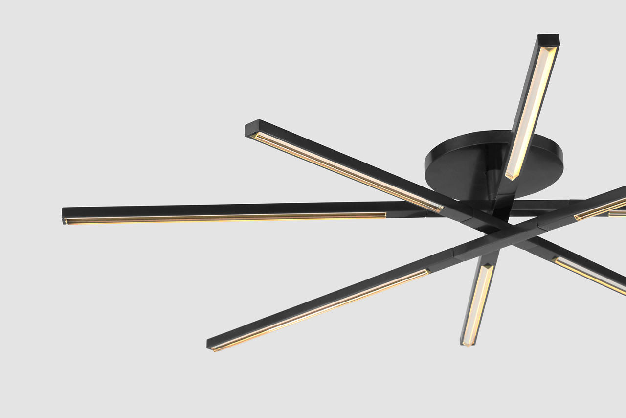 Cityscape Grande Flush Clear Crystal Bronze 2700K 90 CRI