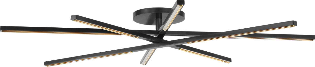 Cityscape Grande Flush Clear Crystal Bronze 2700K 90 CRI