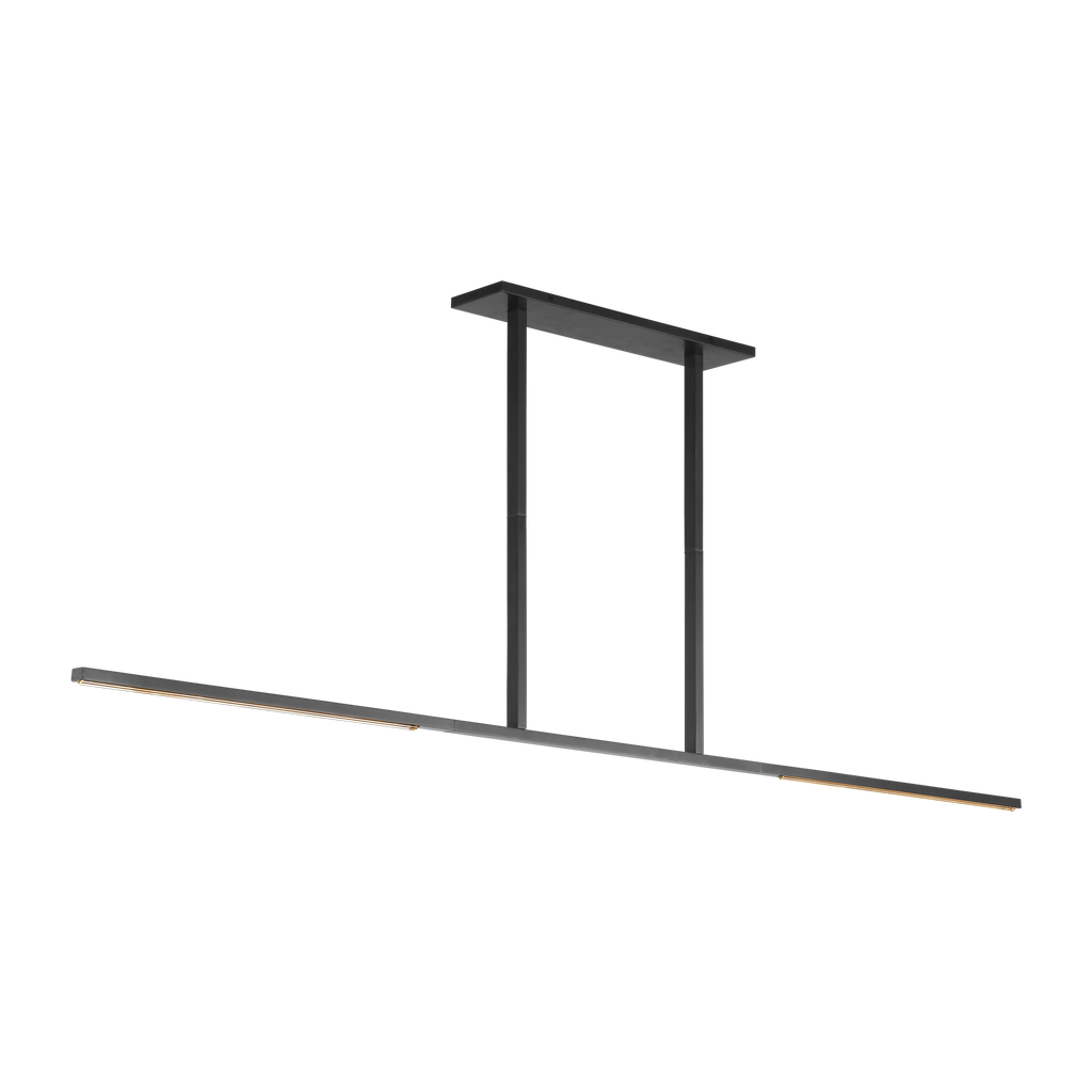 Cityscape X-Large Linear Chandelier Clear Crystal Bronze 2700K 90 CRI