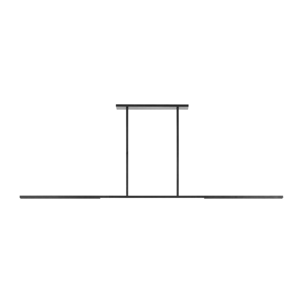 Cityscape X-Large Linear Chandelier Clear Crystal Bronze 2700K 90 CRI