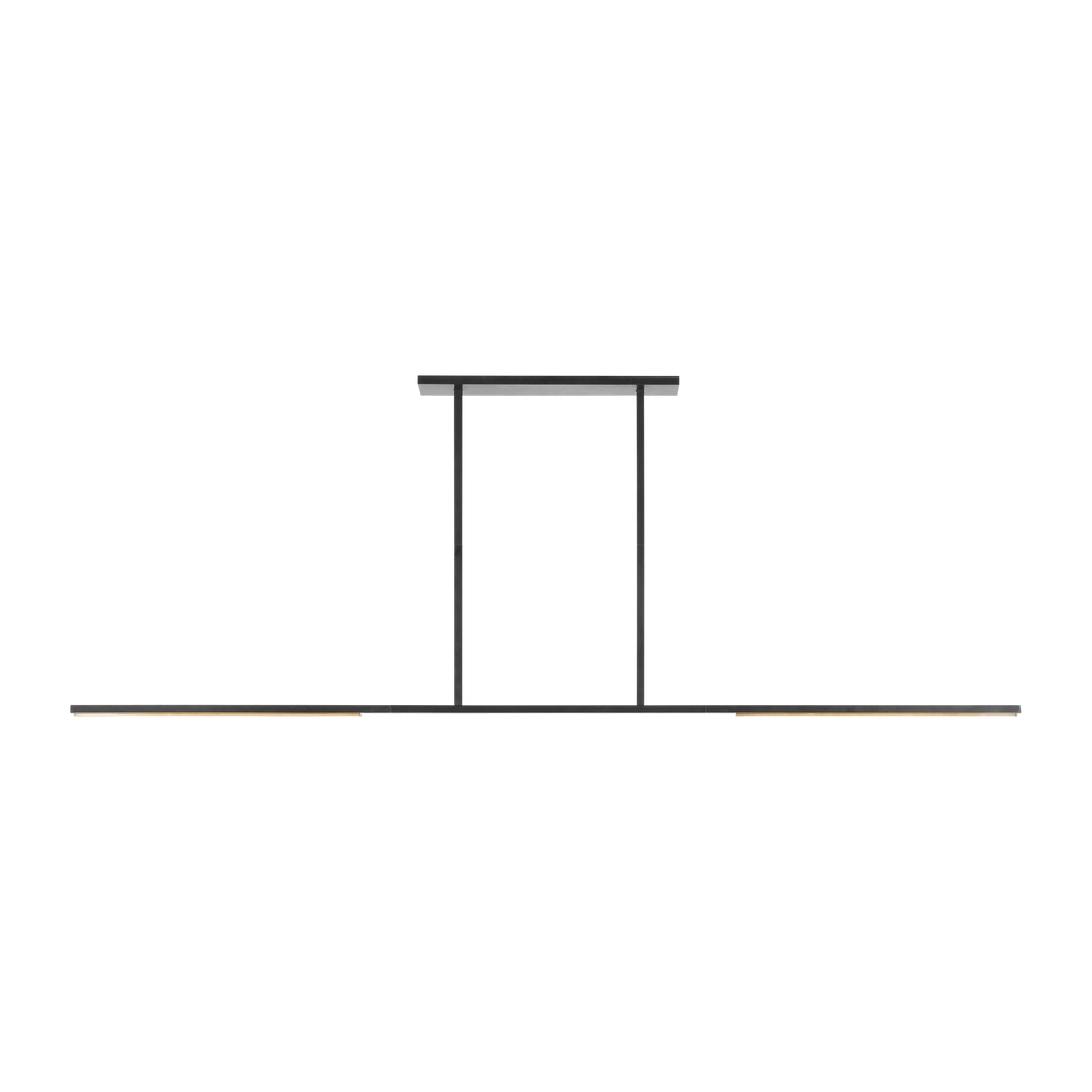 Cityscape X-Large Linear Chandelier Clear Crystal Bronze 2700K 90 CRI
