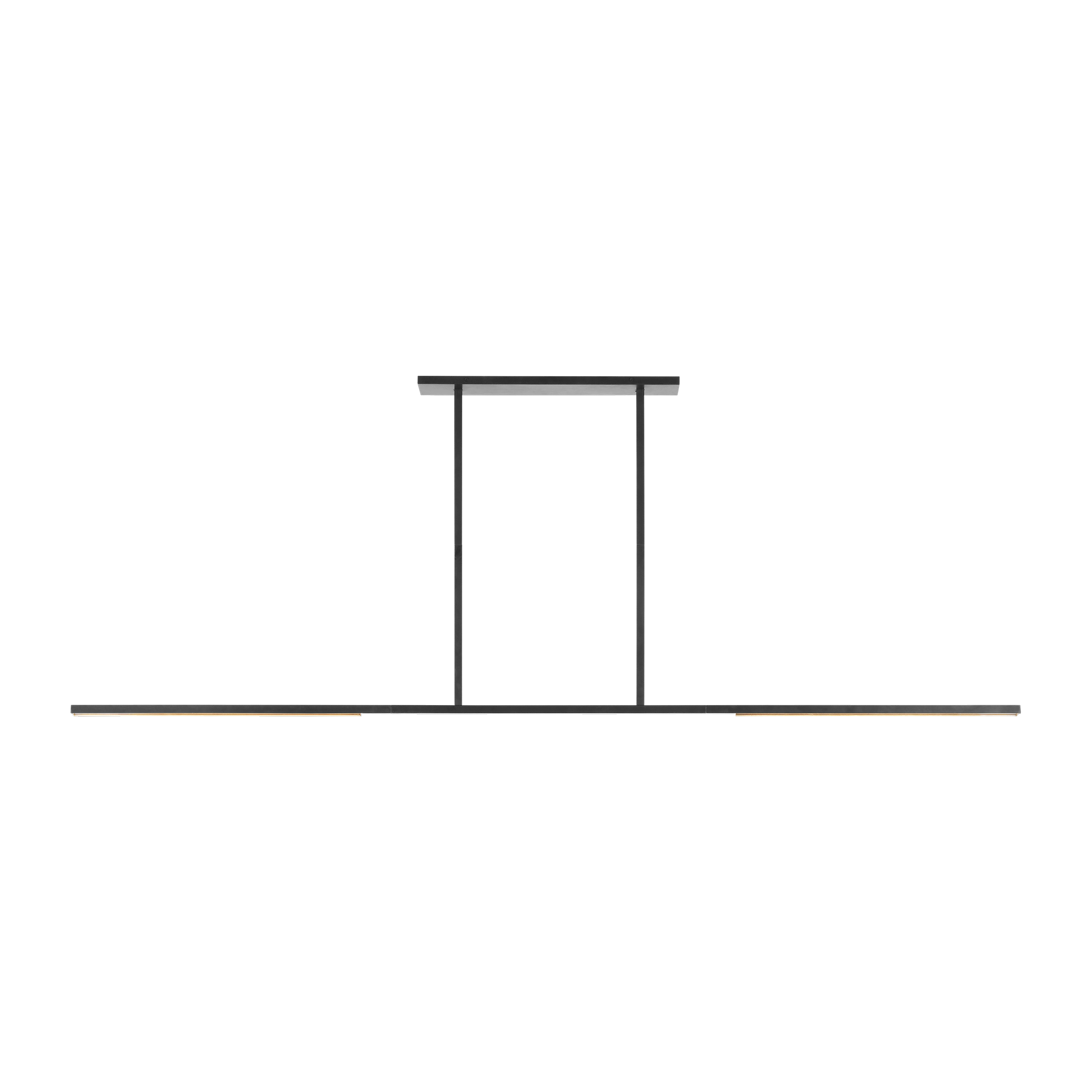 Cityscape X-Large Linear Chandelier Clear Crystal Bronze 2700K 90 CRI