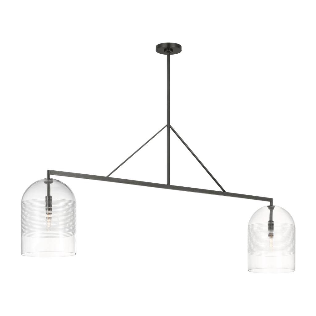 Leano 61 Linear Chandelier | Bronze