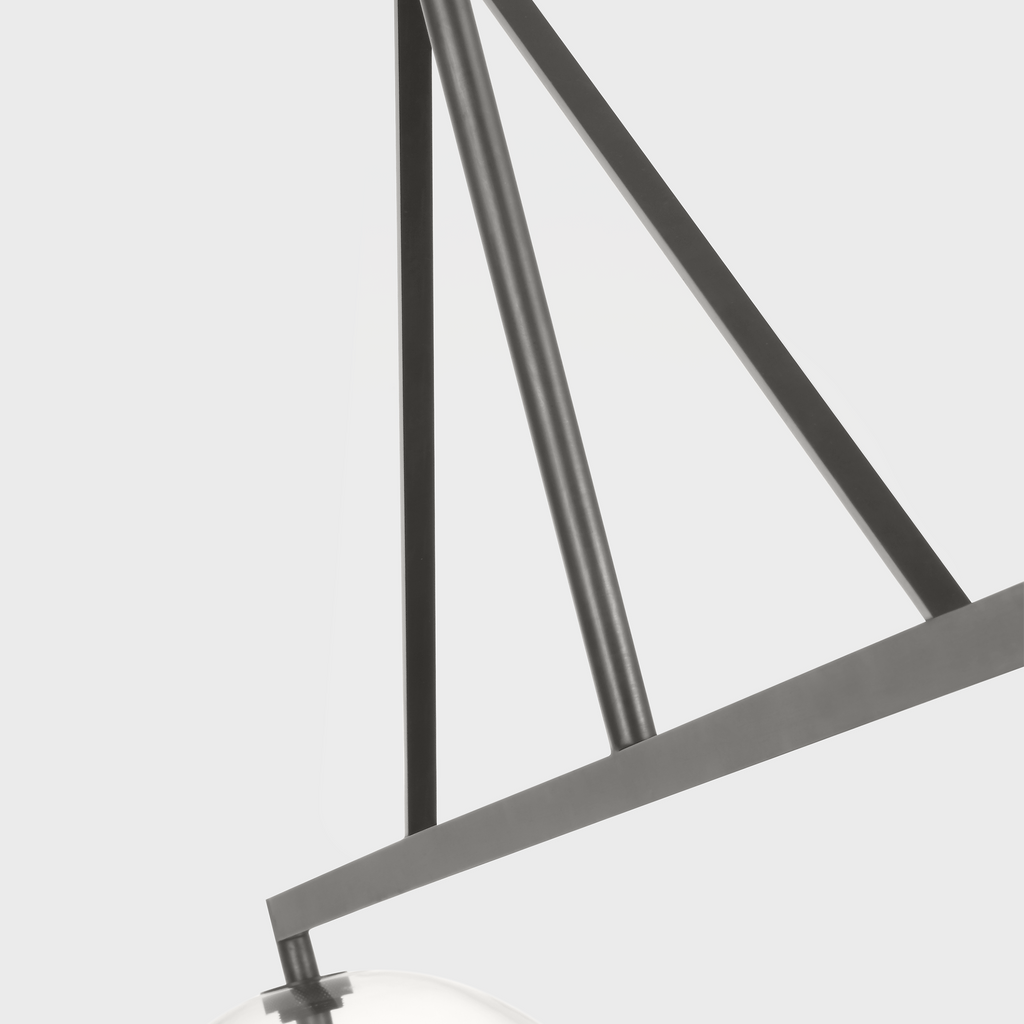 Leano 61 Linear Chandelier | Bronze