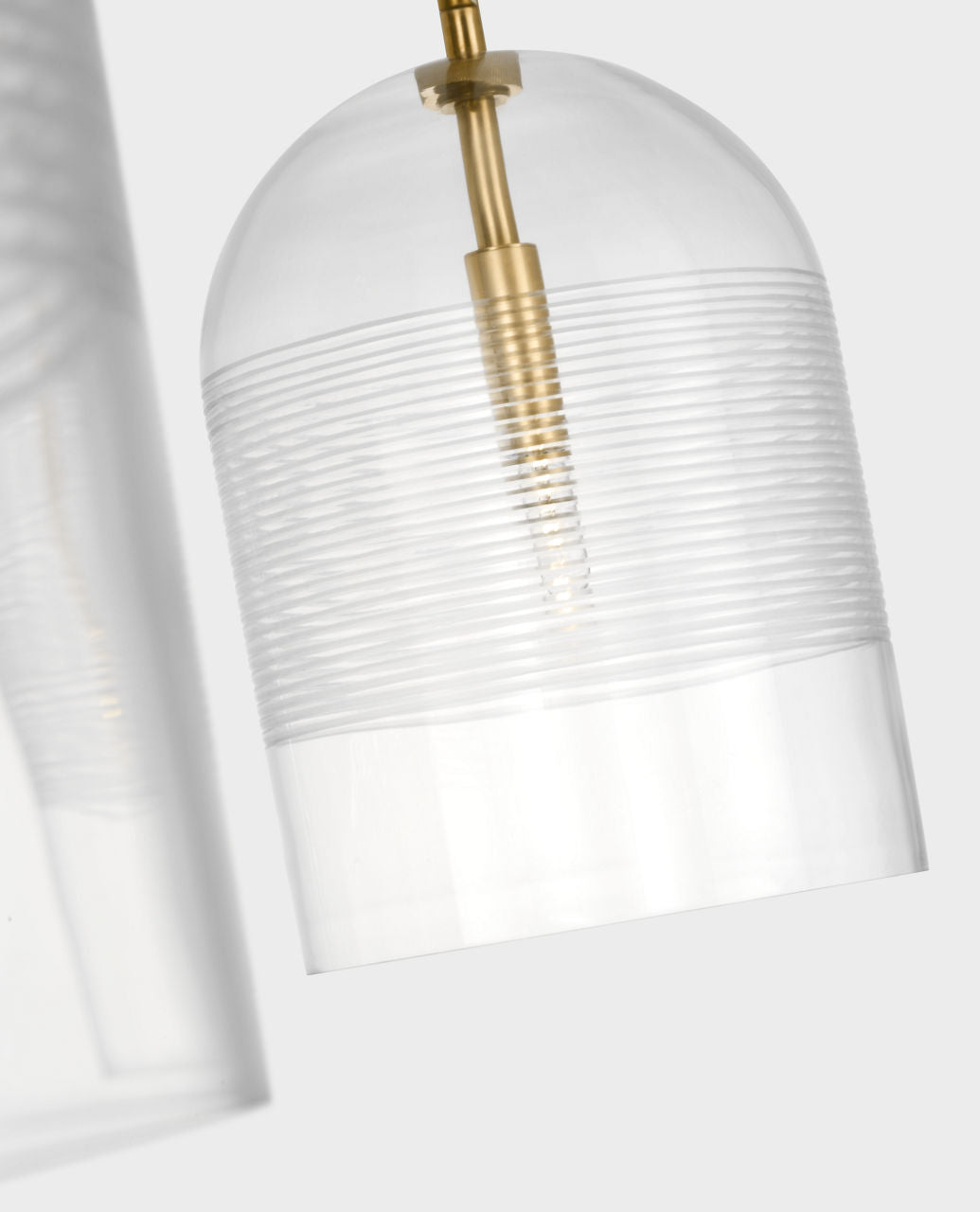 Leano 61 Linear Chandelier | Hand-Rubbed Antique Brass