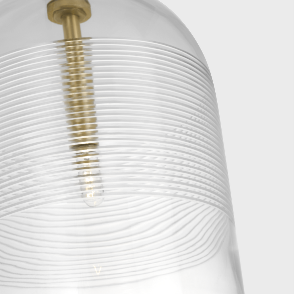 Leano 61 Linear Chandelier | Hand-Rubbed Antique Brass