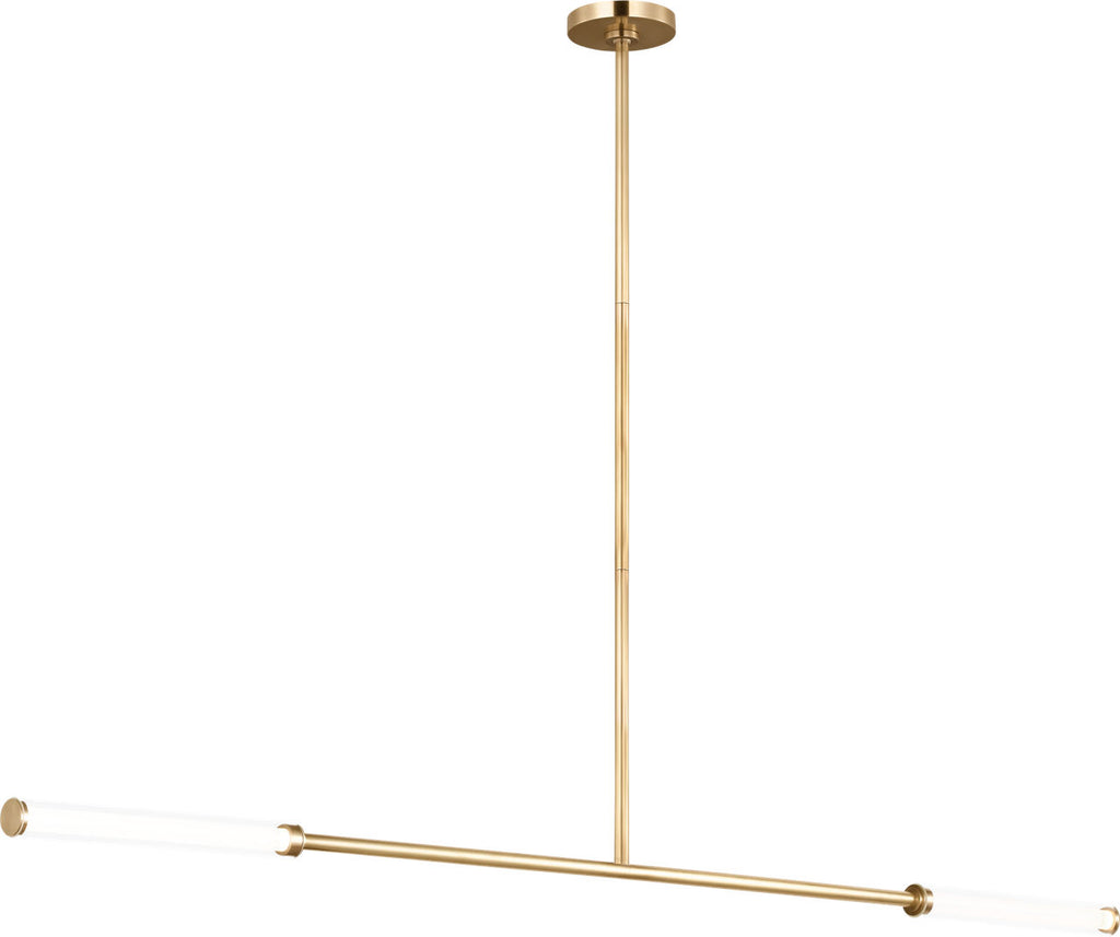 Poza 56 Linear Chandelier | Hand-Rubbed Antique Brass