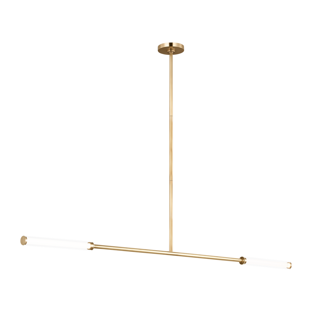 Poza 56 Linear Chandelier | Hand-Rubbed Antique Brass