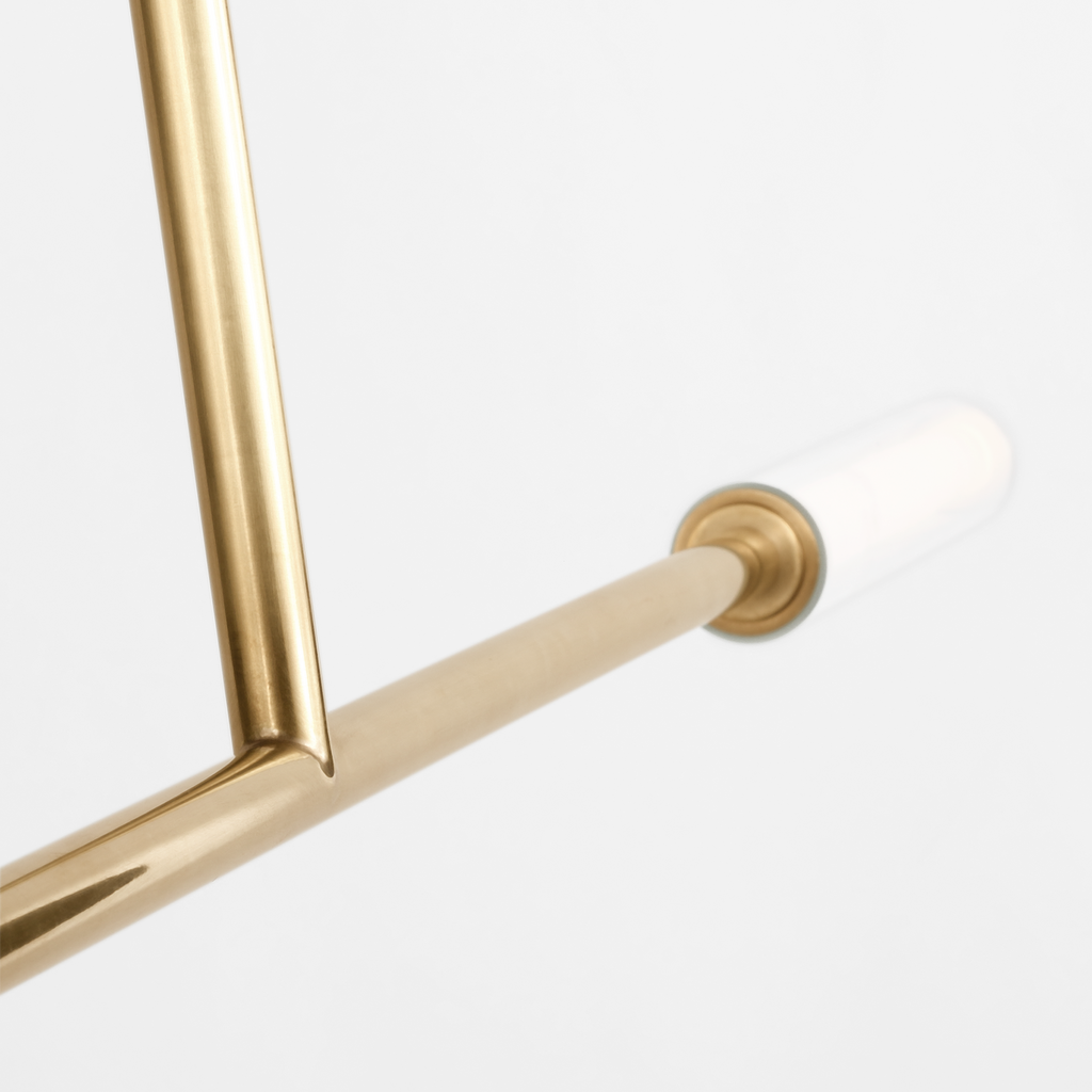 Poza 56 Linear Chandelier | Hand-Rubbed Antique Brass