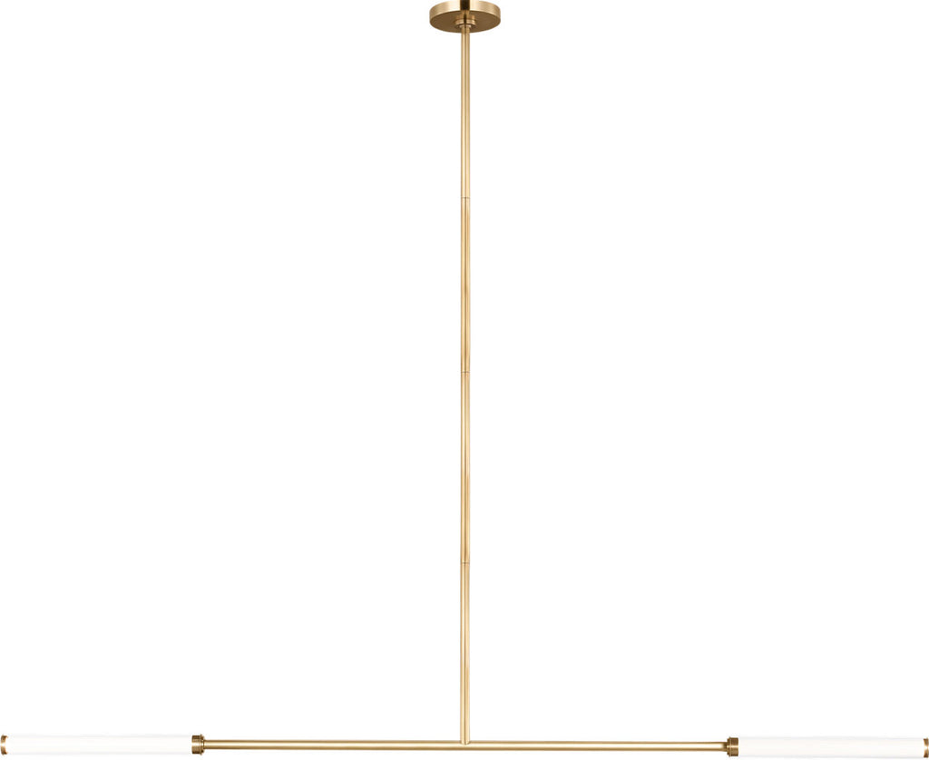 Poza 56 Linear Chandelier | Hand-Rubbed Antique Brass