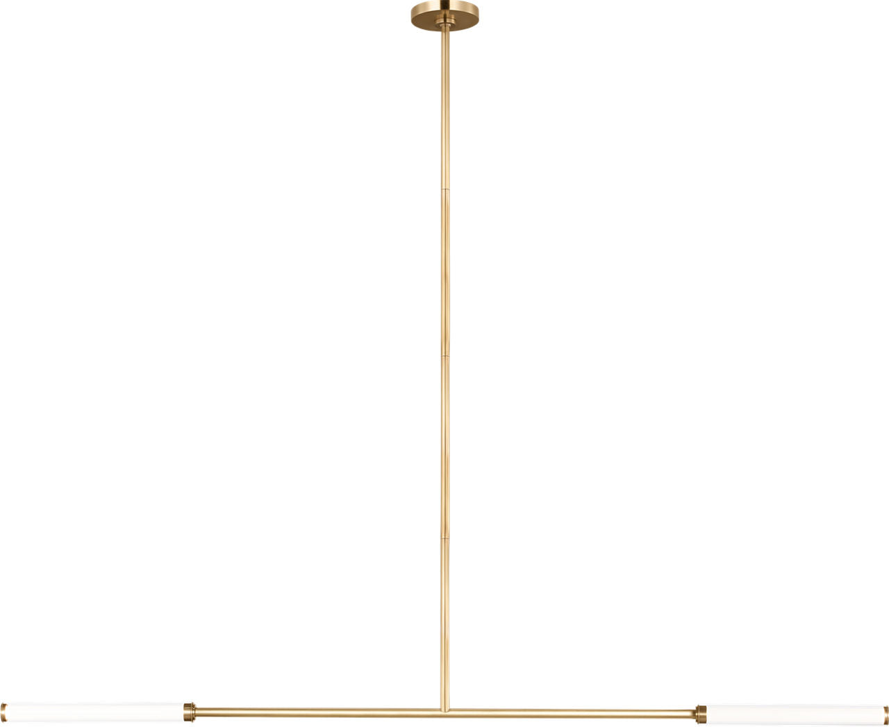 Poza 56 Linear Chandelier | Hand-Rubbed Antique Brass