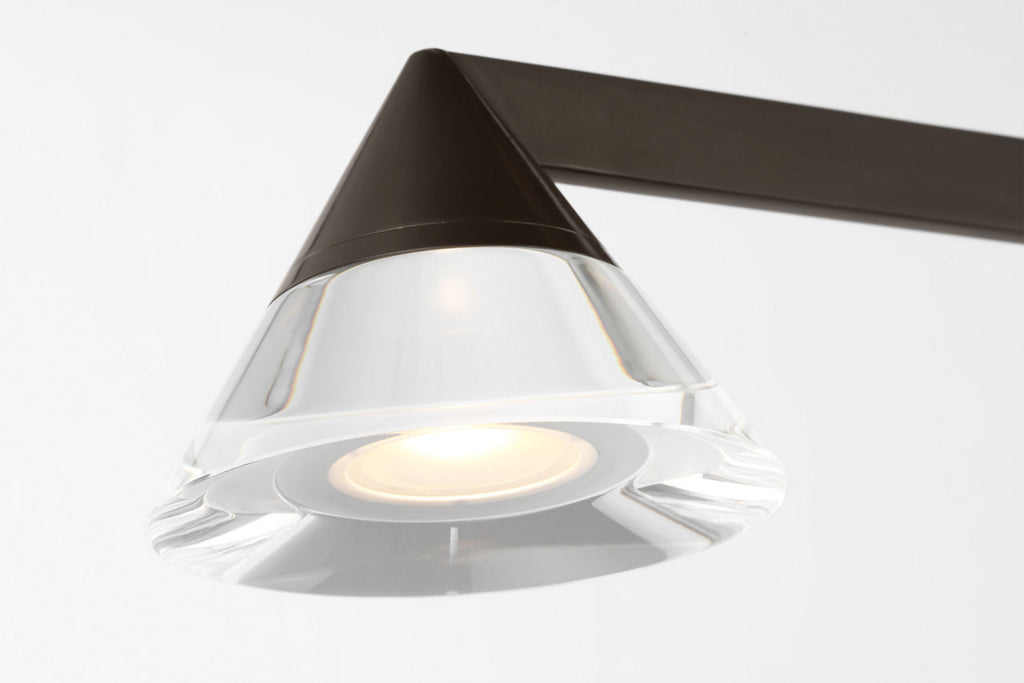 Midrand Crystal 60 Linear Chandelier | Bronze