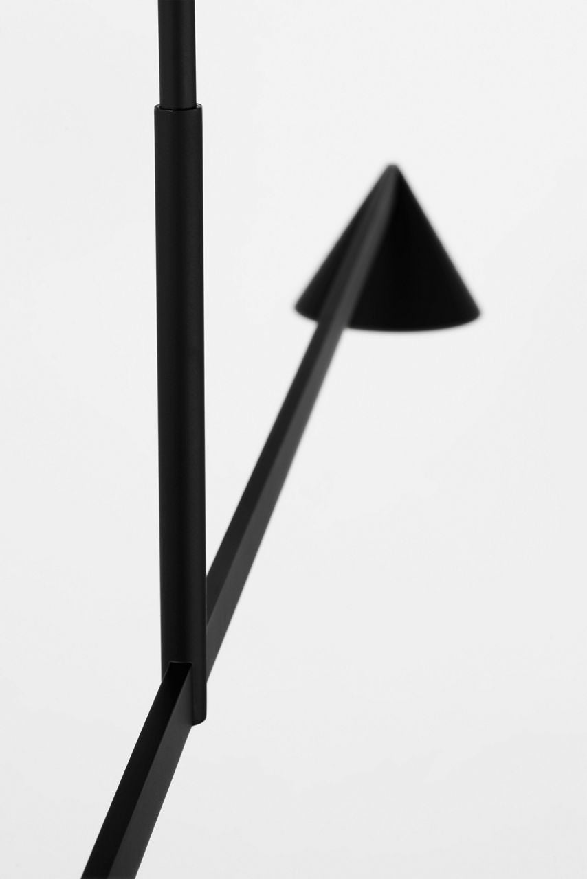 Midrand 60 Linear Chandelier Nightshade Black 2700K 90 CRI