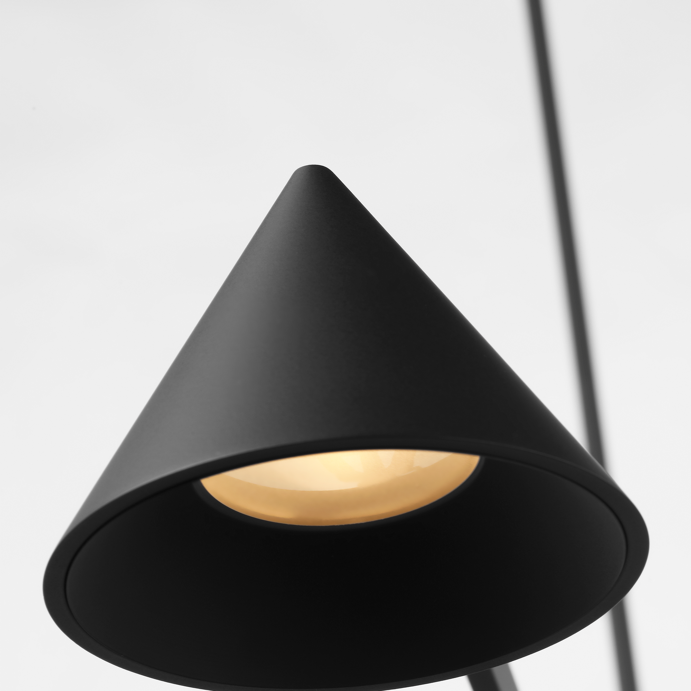 Midrand 60 Linear Chandelier Nightshade Black 2700K 90 CRI