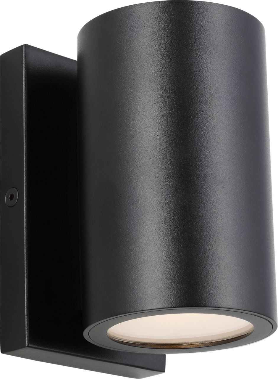 Pressa Round Small Wall Black 2700K 90 CRI