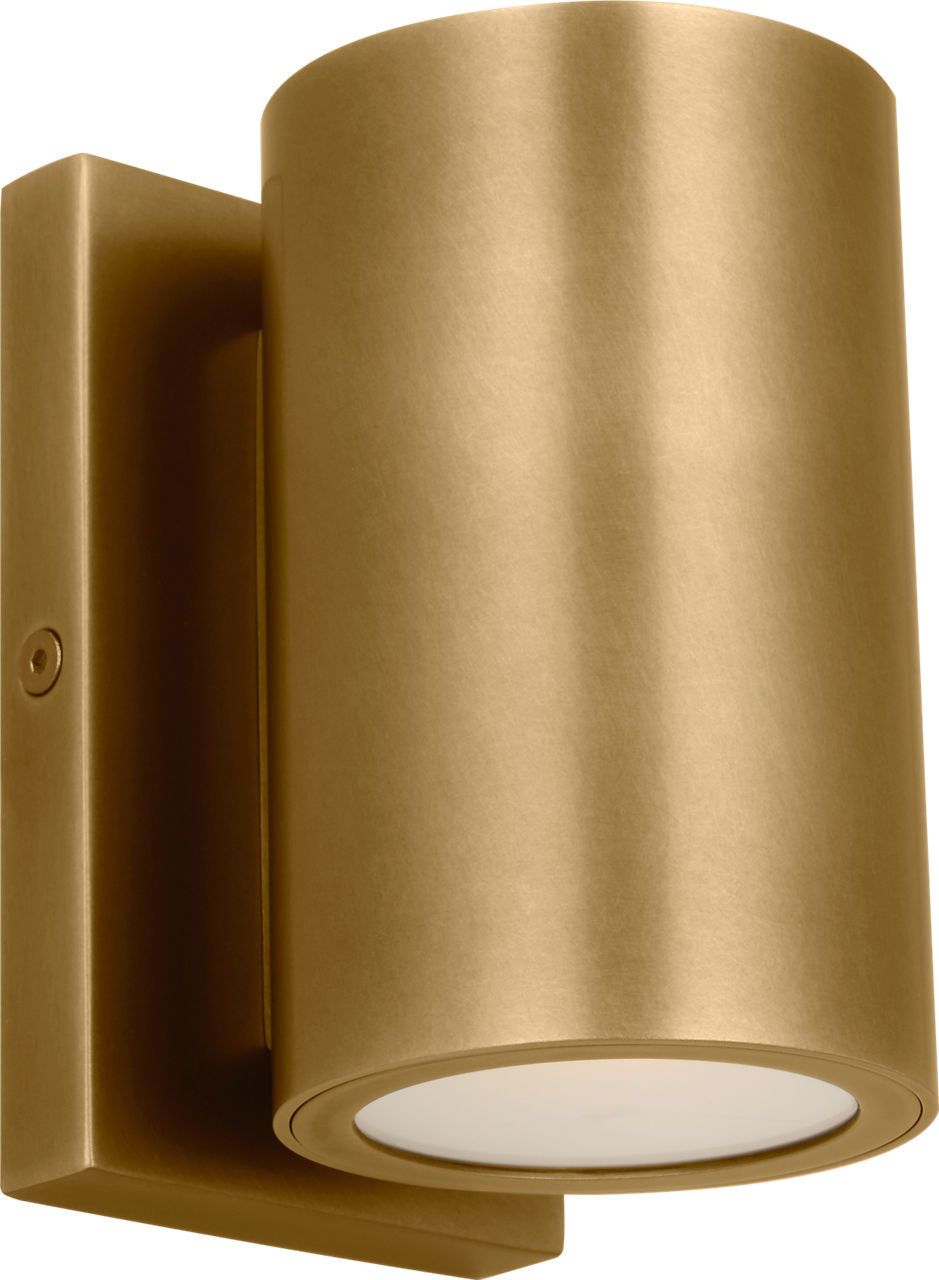 Pressa Round Small Wall Natural Brass 2700K 90 CRI