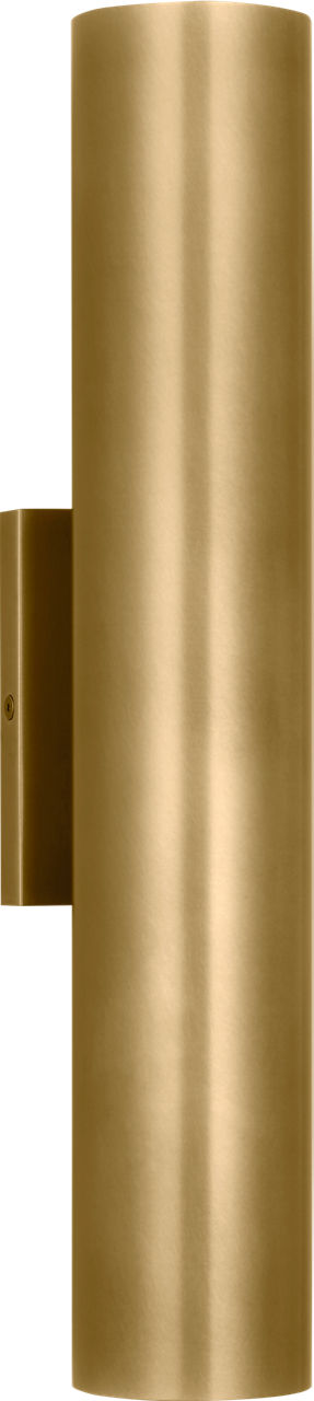 Pressa Round Large Wall Natural Brass 2700K 90 CRI