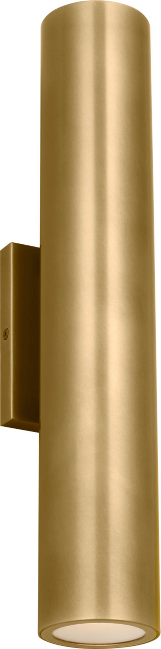Pressa Round Large Wall Natural Brass 2700K 90 CRI